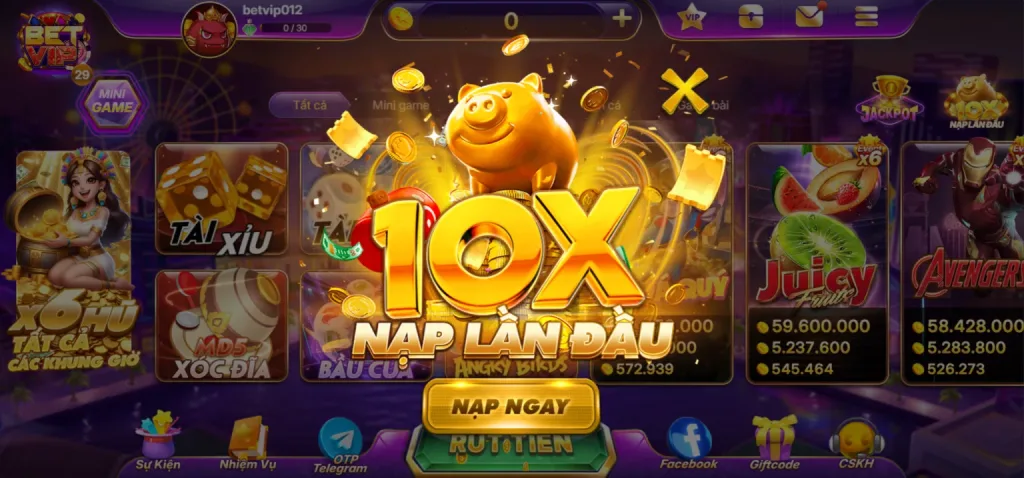 lobby betvip
